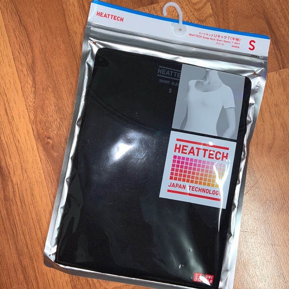 Brand New in Packaging Uniqlo HEATTECH Scoop Neck Short-Sleeve T-Shirt - Picture 2 of 7